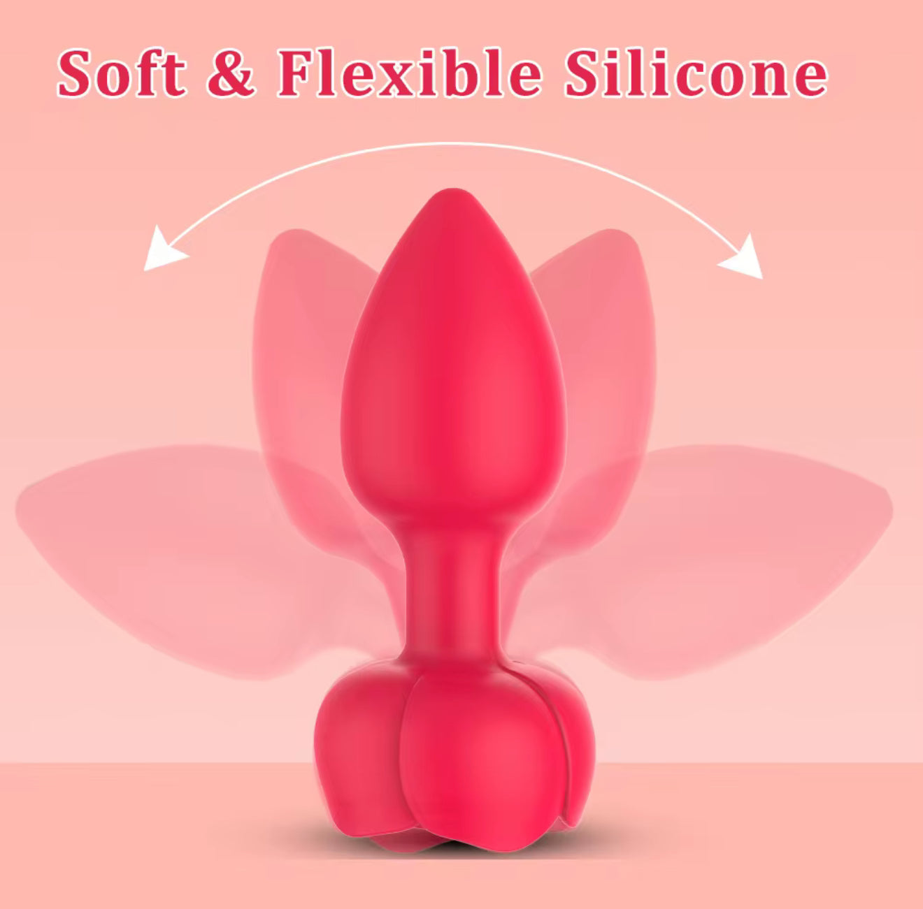 Bloom Backdoor – Rosebud Vibrating Plug