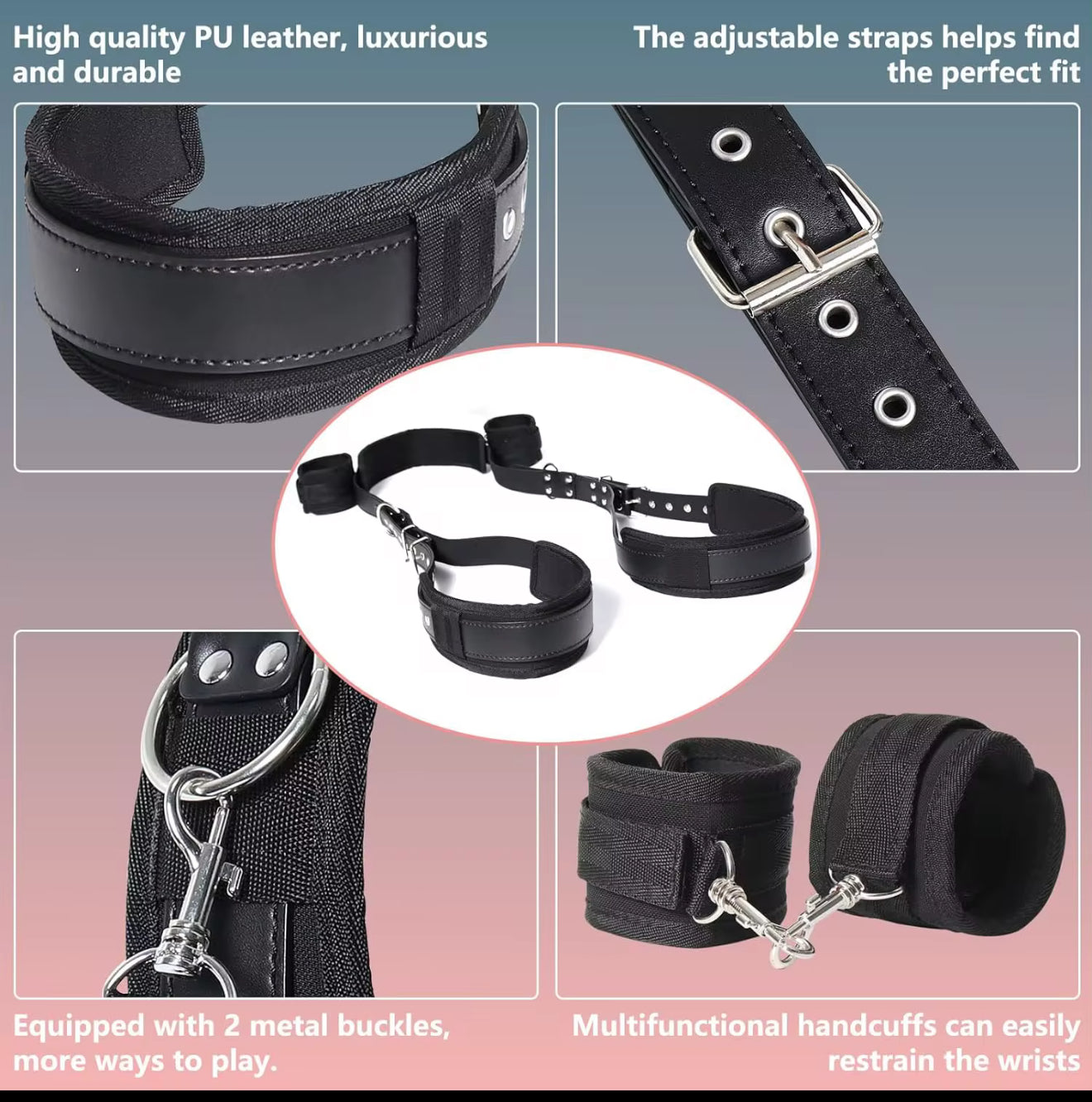 Legs Up & Obey – BDSM Bondage Thigh Sling Restraint