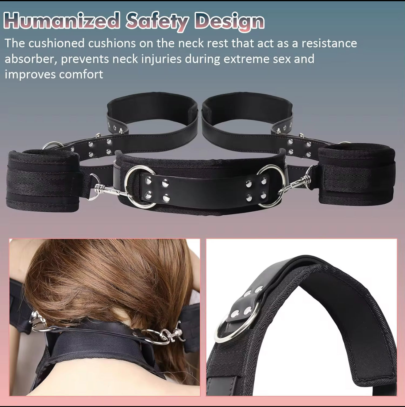 Legs Up & Obey – BDSM Bondage Thigh Sling Restraint